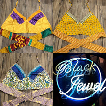 Load image into Gallery viewer, 【Black Jewel 】紗麗雙面穿綁帶上衣