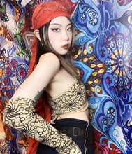 Load image into Gallery viewer, 【 Disorder 】萊卡迷幻幾何套裝
